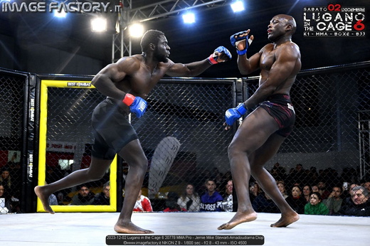 2023-12-02 Lugano in the Cage 6 20778 MMA Pro - Jemie Mike Stewart-Amadoudiama Diop